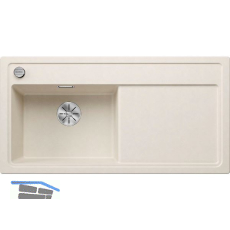 BLANCO Einbausp�le Zenar XL 6 S Softwei�, Tropfteil rechts