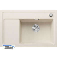BLANCO Einbausp�le Zenar XL 6 S Compact Softwei�, Tropfteil links