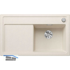 BLANCO Einbausp�le Zenar 45 S Softwei�, Tropfteil links