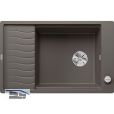 BLANCO Einbausp�le Elon XL 6 S-F fl�chenb�ndig reversibel Vulkangrau