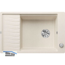 BLANCO Einbausp�le Elon XL 6 S-F fl�chenb�ndig Softwei�, reversibel