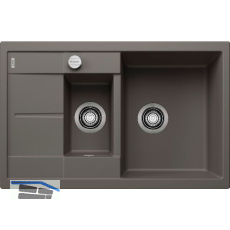 BLANCO Einbausp�le Metra 6 S Compact Vulkangrau, reversibel