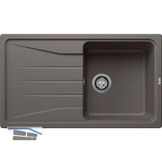 BLANCO Einbausp�le Sona 5 S Vulkangrau, reversibel