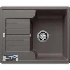 BLANCO Einbausp�le Zia 40 S Vulkangrau, reversibel
