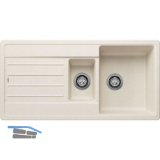 BLANCO Einbausp�le Legra 6 S Softwei�, reversibel