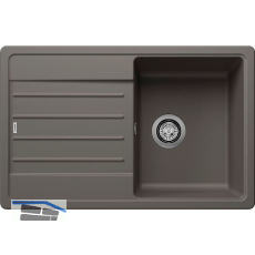 BLANCO Einbausp�le Legra 45 S Vulkangrau, reversibel