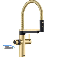BLANCO K�chenarmatur EVOL-S Pro Soda & Filter 527427 druckfest Satin Gold