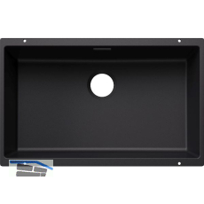 BLANCO Sp�le Subline 700-U for Coloured Components, Schwarz