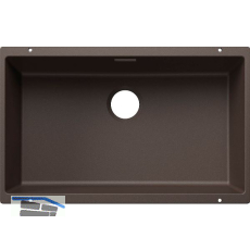 BLANCO Sp�le Subline 700-U for Coloured Components, Cafe