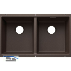 BLANCO Sp�le Subline 350/350-U for Coloured Components, Cafe