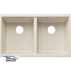 BLANCO Sp�le Subline 350/350-U for Coloured Components, Softwei�