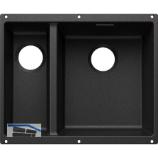 BLANCO Sp�le Subline 340/160-U for Coloured Components, Becken rechts Anthrazit