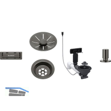 BLANCO Ab-und �berlaufset InFino f�r Color Unit Satin Darksteel