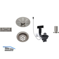 BLANCO Ab-und �berlaufset InFino f�r Color Unit Satin Platinum