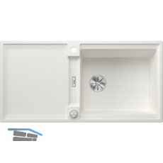 BLANCO Einbausp�le Adira XL 6 S mit Drehknopfgarnitur Wei�