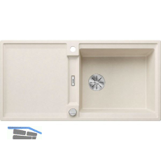 BLANCO Einbausp�le Adira XL 6 S mit Drehknopfgarnitur Softwei�