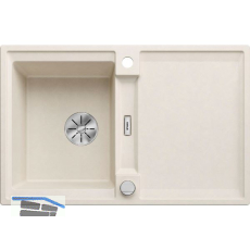 BLANCO Einbausp�le Adira 45 S mit Drehknopfgarnitur Softwei�