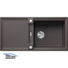 BLANCO fl�chenb�ndige Sp�le Adira XL 6 S-F, Felsgrau