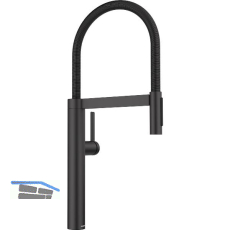 BLANCO K�chenarmatur Culina-S II 527464 druckfest Schwarz matt