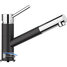 BLANCO K�chenarmatur Kano-S 527652 drucklos Schwarz/Chrom