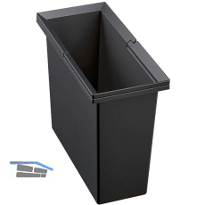 BLANCO Select Eimer 13 Liter Kunststoff Anthrazit