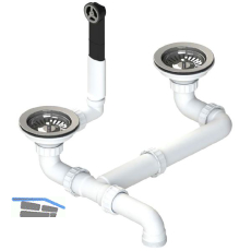 BLANCO Ab- und �berlaufgarnitur 2 x 3,5'' 221497