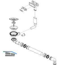 BLANCO Ab- und �berlaufgarnitur 1 x 3,5'' 234077
