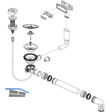 BLANCO Ab- und �berlaufgarnitur 1 x 3,5'' 234079