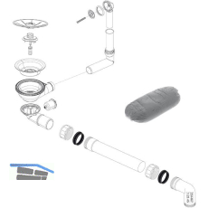 BLANCO Ab- und �berlaufgarnitur 1 x 3,5'' 234467