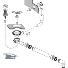 BLANCO Ab- und �berlaufgarnitur 1 x 3,5'' 237158