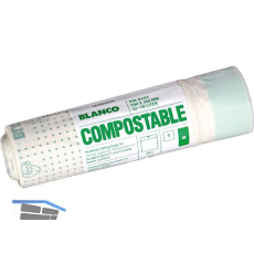 BLANCO M�llbeutel kompostierbar M 13 - 19 Liter
