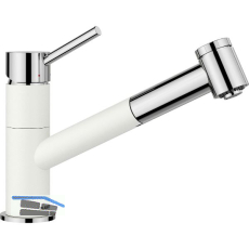 BLANCO K�chenarmatur Kano-S Vario 527964 druckfest Wei�/Chrom