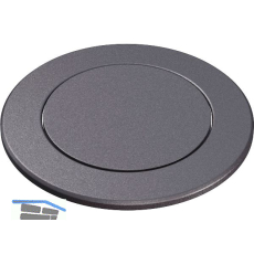 BLANCO Druckknopf PushControl II 210666 Schwarz matt