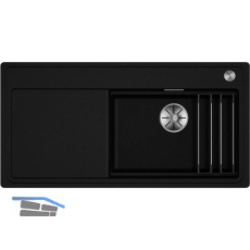 BLANCO fl�chenb�ndige Sp�le Etagon XL 6 S-F schwarz