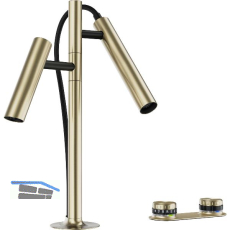 BLANCO Set Armatur Choice Luneoo-S Satin Gold mit Wasseraufbereitungseinheit