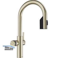 BLANCO Set Armatur Choice Icona-C Satin Gold mit Wasseraufbereitungseinheit