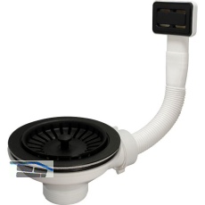 SOLIDO Siebkorb-Garnitur mit Handbet�tigung 3,5" Schwarz