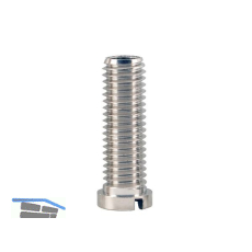 SOLIDO Hohlschraube f�r Siebkorbventil M12x38 Messing verchromt