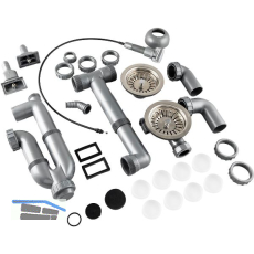 SOLIDO Ab- und �berlaufgarnitur 2 x 3,5" S-704-KD