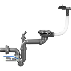 SOLIDO Ab- und �berlaufgarnitur 1 x 3,5" S-701-D