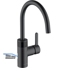 KLUDI K�chenarmatur E-GO 422006675 druckfest Schwarz matt -