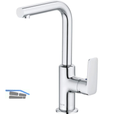 KLUDI Waschtischarmatur Pure&Style L-Auslauf Chrom -