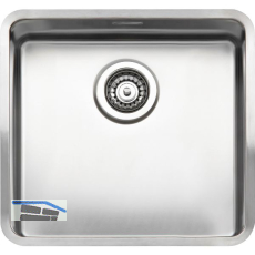 REGINOX 3D-Sp�le Kansas 40x40 Edelstahl