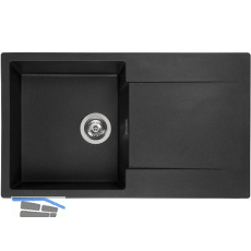 REGINOX Einbausp�le Amsterdam 10 Black Silvery