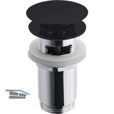 SOLIDO 5/4" Schaftventil verschlie�bar, Schwarz matt