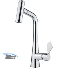 SOLIDO K�chenarmatur Mood D 400742SAT00CR druckfest Chrom