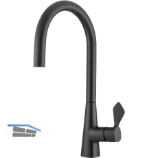 SOLIDO K�chenarmatur Mood P druckfest Schwarz matt