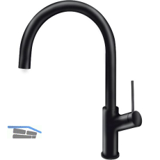 SOLIDO K�chenarmatur Viva 400403SAT10NE drucklos Schwarz matt