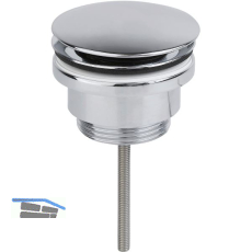 SOLIDO 5/4" Universal-Schaftventil 2in1, Chrom