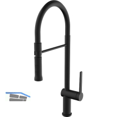 SOLIDO K�chenarmatur Gusto 400556SAT00NE druckfest Schwarz matt